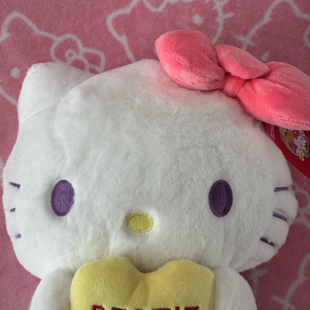 13” Hello Kitty 'Bestie' Plush with Pink Bow BNWT - Picture 2 of 8